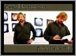 długopis, Viggo Mortensen, zeszyt
