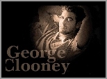 George Clooney, ciemne włosy