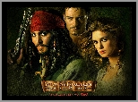 Keira Knightley, Aktor, Piraci z Karaibów, Orlando Bloom, Aktorka, Pirates of the Caribbean, Johnny Depp
