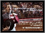 widownia, rodeo, Sacha Baron Cohen, Borat, śpiewa
